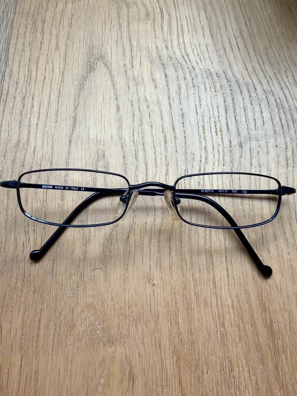 Moschino Italy Metal Eyeglass Frames